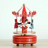 Sky City Carousel Music Box: Romantic European-Style Birthday Gift with Spire Clockwork