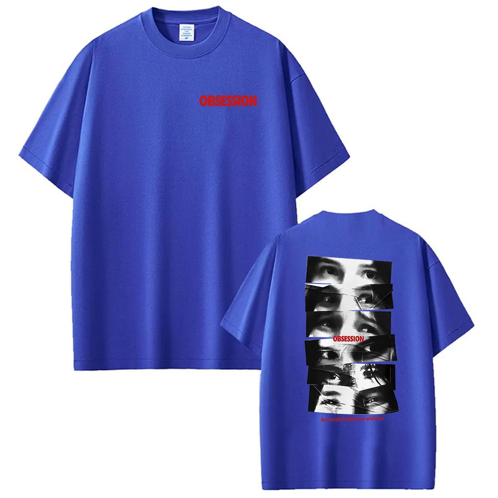 Movie Obsession Nikki Eyes Graphic T Shirts Men Women's Harajuku Vintage Oversized T-shirt 100% Cotton T-shirts Streetwear