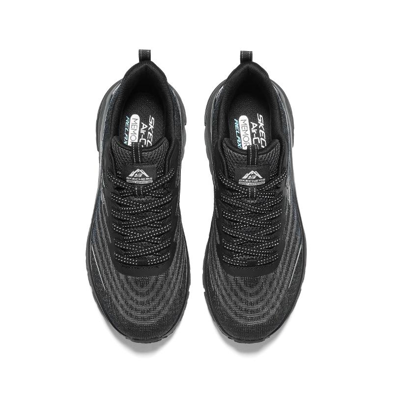 Skechers Sport Trail Comfortable Versatile Durable Low-Top Outdoor Functional Shoes Men Shoes Black 237416-BKCC