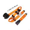 3 Point Car Seat Belt Automatic Retracting for Go Kart Van Black