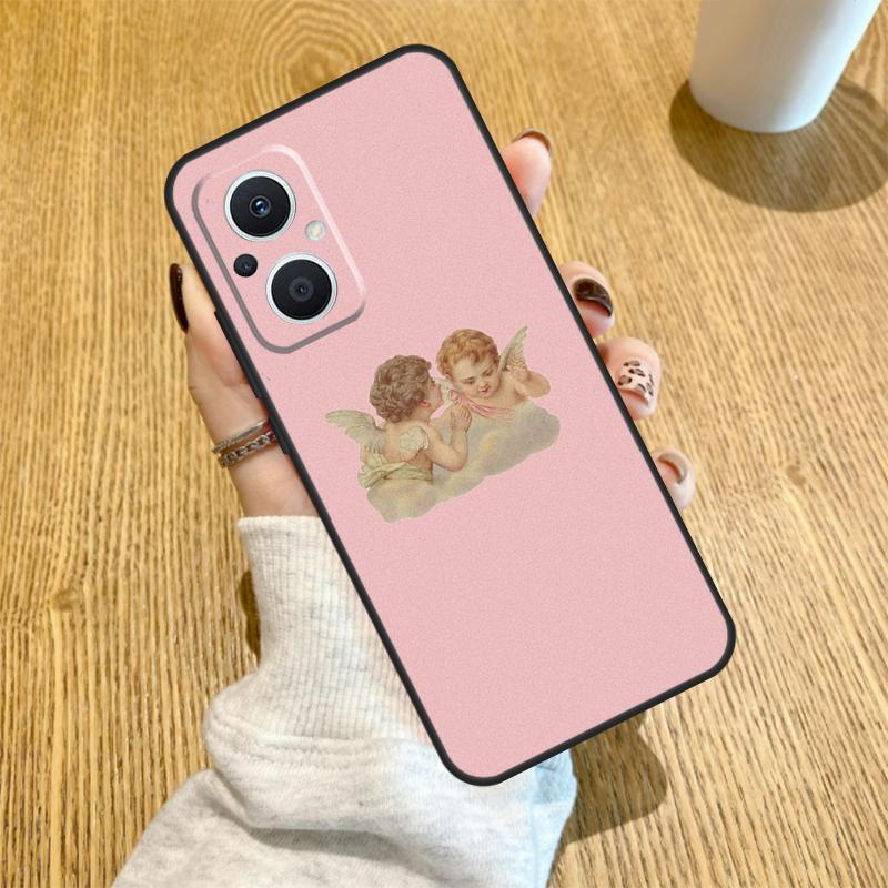 Renaissance Angel Aesthetic Funda For OPPO Reno 14 F 10 11 12 13 Pro 13F 12F 11F 7 8 Lite OPPO Find X6 X5 X8 X9 Pro Case
