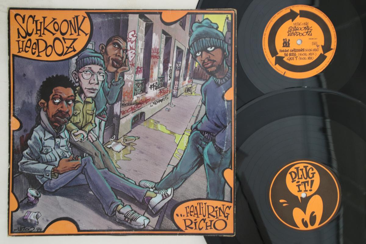 

12inch Record SCHKOONK HEEPOOZ, RICHO - Schkoonk Heepooz ... Featuring Rich FROM341 PLUG IT! 1994 France Rap & Hip-Hop/R&B Used