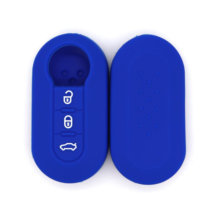 Suitable for Fiat 500 Boyue Bravo Iveco Wolfson Car Key Bag Remote Control Silicone Protective Cover In Stock