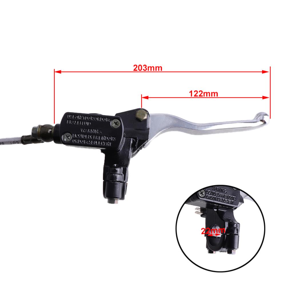 Hydraulic Brake Master Cylinder Caliper Kit For Baja Doodle Bug DB30 Blitz Dirt Bug Predator 79cc 97cc 2.8hp Engine Mini Bike