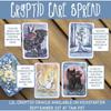 9*6cm  LiL Cryptid Oracle Card Game 39pcs Oracle Cards