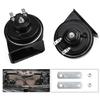 Loud Sound 410DB Electric Snail Air Horn for Car Motorcycle Boats Double Tone 12V