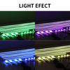 18 in 1 64 Color RGB Symphony Car Ambient Light Interior Acrylic Guide LED Strip Light Decoration Atmosphere Lamp by APP Control