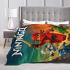 N-Ninjagos Blanket  Super Soft Print Plush Throw Blanket For Boy Girl Outdoor Flannel Bedspread Bed Cover