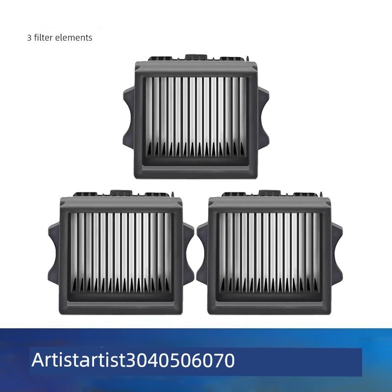 

Compatible with Tineco Floor Cleaning Machine 2.0 3.0 Filter Elements, Fuwan Filter Net, Stretch Artist Filter Consumables [Artist Artist3040506070] 3 Filters