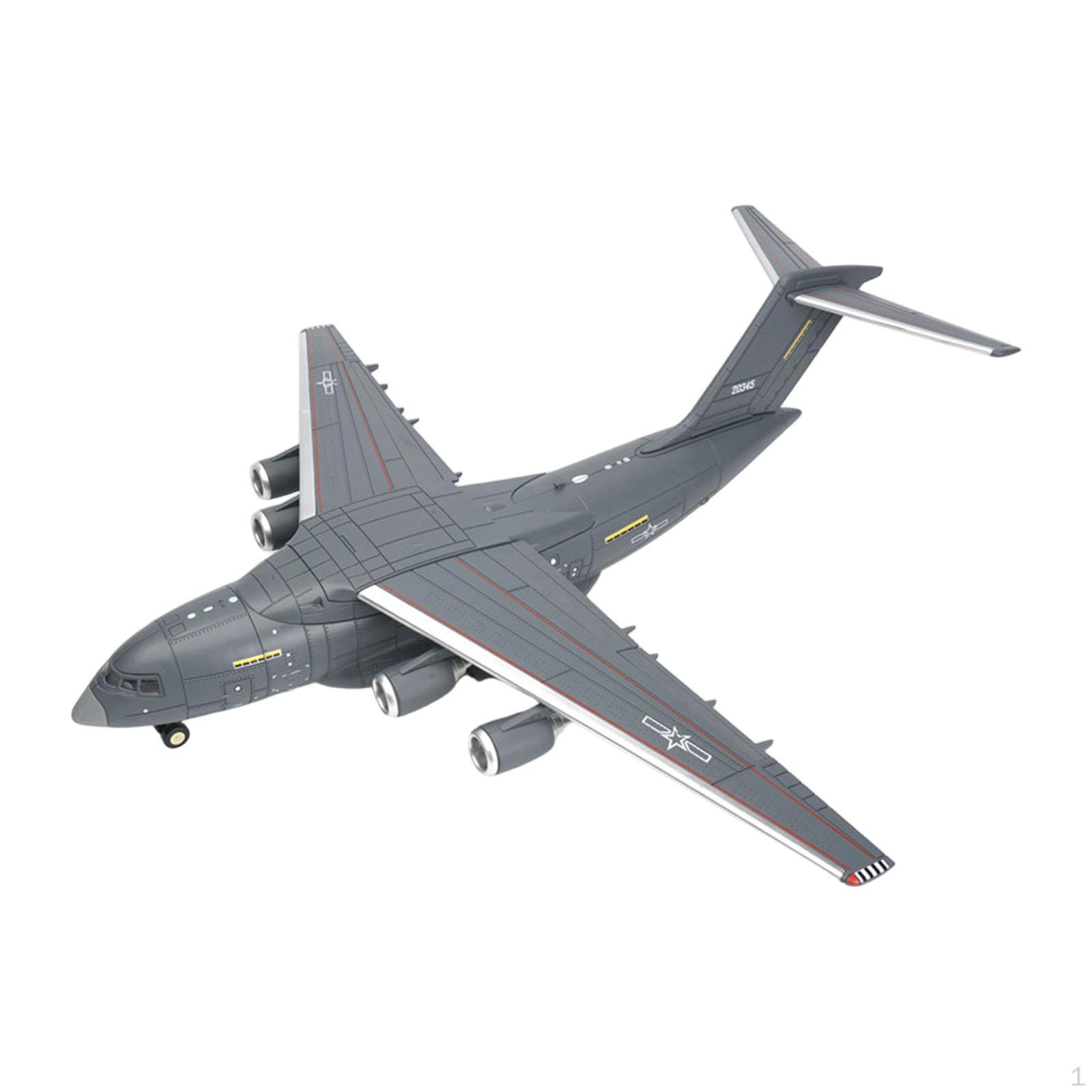 

1/100 Scale Transport Aircraft Transporter Model Building Kit Painted Realistic Ornament Plane