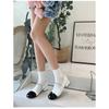 Internet celebrity high heels women's 2025 spring new retro French Mary Jane shoes women's small fragrant pearl thick heel shoes
