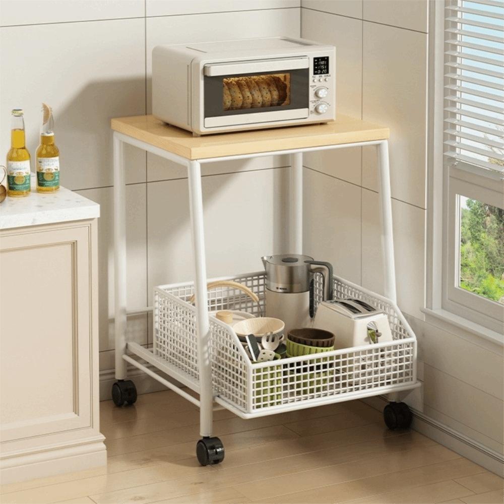 Space Saving Microwave Stand Countertop Storage Multi-Appliance Rack Microwave Rack  Toaster Oven