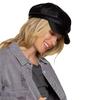 Autumn Winter Hats for Women Solid Plain Octagonal Newsboy Cap Men Ladies Casual PU Leather Hat Winter Beret Painter Cap
