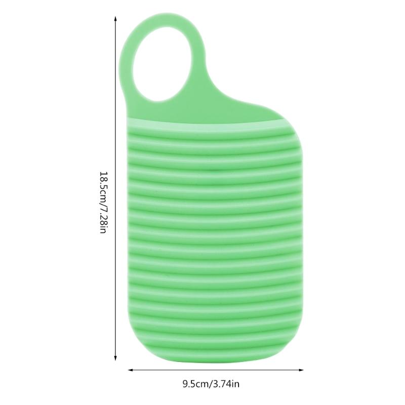 3Pcs Hand-held Mini Washboard Portable Plastic Laundry Board Travel Hand Double Sided Washboard for Home Travel Outdoor