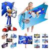 Sonic The Hedgehog Beach Towel Ultra-fine Fiber Fast-drying Super-absorbent