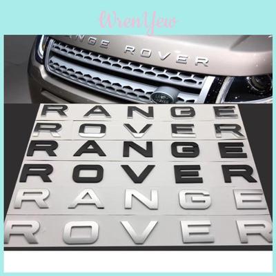 Range Rover Vehicle Logo Sticker With Abs Material For Car