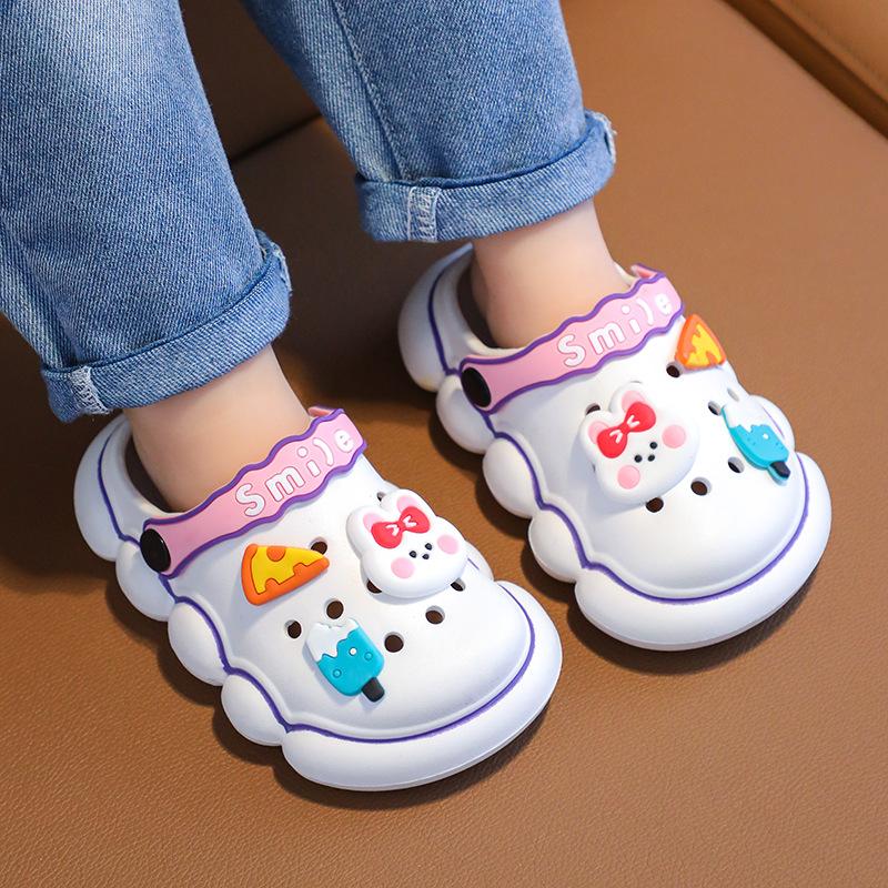 eva Children's Clogs Summer Girls Indoor Non-Slip Boys Big Kids Baby Sandals Outdoor Beach Sandals