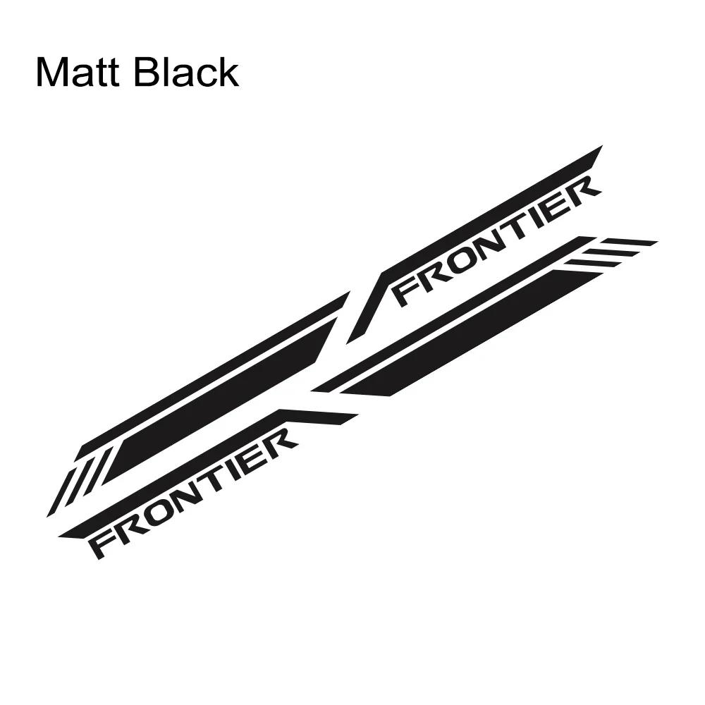 Car Trunk Side Sticker For Nissan Frontier NP300 Pro 4X D40 D22 Truck Graphics Stripes Decal Vinyl Cover Auto Tuning Accessories