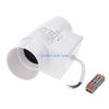 B0KB 50mm Exhaust Fan Quiet Duct Extractor Air Boosters Fan Ventilation Exhaust Air Blower Ventilator Fan Home Chicken Coops