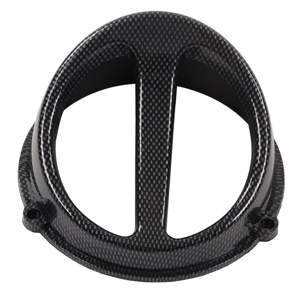 Motorcycle Engine Cooling Fan Cover Carbon Fiber Style Replacement for GY6 125cc 150cc 152QMI 157QMJ
