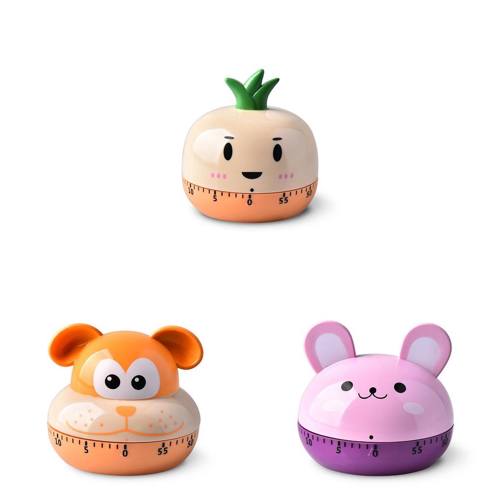 Animal Cartoon Mechanical Timer Kids Learning Time Management Toy With Children Gift