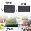 Plant Heating Mat Adjustable Hydroponic Warm Pad Waterproof Rooting Station for Seedling Germination