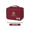 WLG4   Car USB Data Cable Organizer Headset Charging Treasure Box For Mercedes Benz AMG A C E S G Class W201 W210 W108 W204 W205 W203