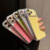 Applicable to iPhone17 leather mobile phone case, high-value couple Apple 16proMax large window all-inclusive protective case