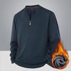Men's Padded Warm Fashionable Versatile Large Size Heavyweight Sweater Soft Quality Fabric Round Neck Design Loose Casual Sports Long Sleeve