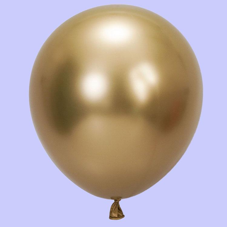 Metallic Helium Balloons: 10'' & 12'' for Weddings, Birthdays & Parties