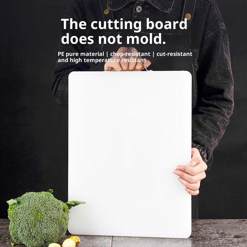 Těžká Silná Krájecí Deska PE 2CM Silná Plastová Krájecí Deska Protiskluzová Kuchyňská Podložka na Krájení