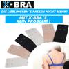 X-BRA BH Verlängerung BRA Extender Erweiterung 1-2 Haken schwarz weiß beige[6er]