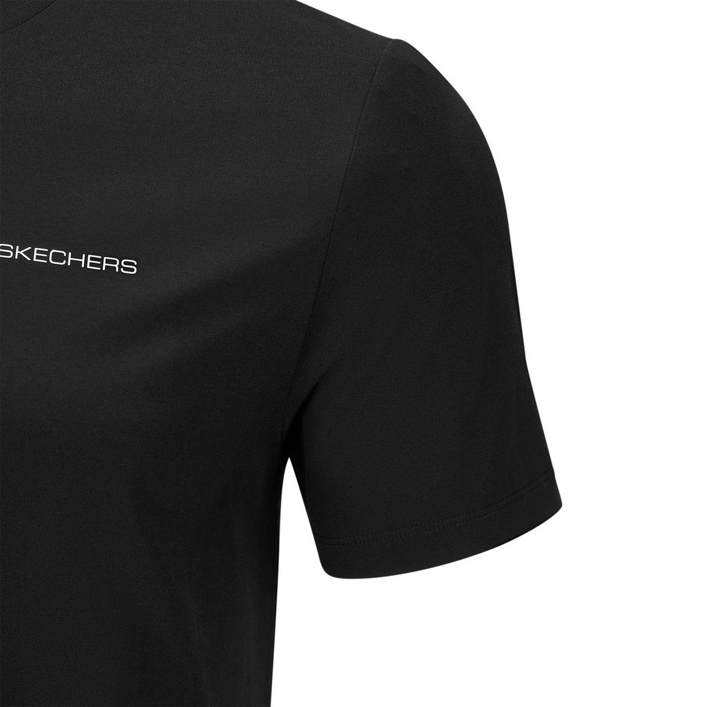 Skechers Moisture-Wicking Short Sleeve Pullover T-Shirt Men tops P226M088-0018