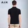 Men's Silk Blend Long-Staple Cotton Polo Shirt