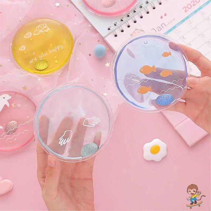 Bye Bye Hot Mini Reusable Hand Warmer - Portable, Cute, Snap-to-Heat Winter Essential for Students