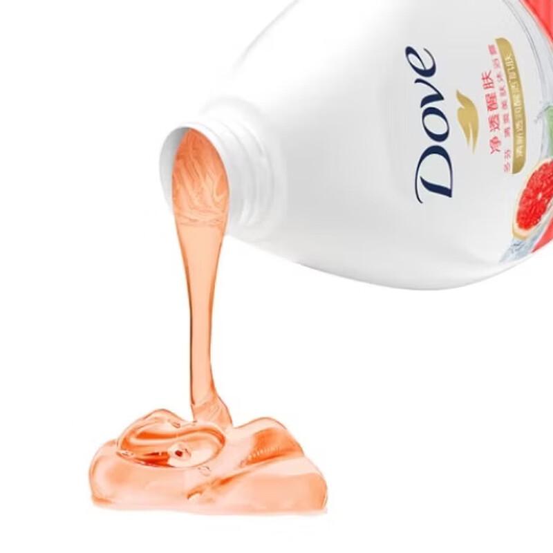 Dove Moisturizing Body Wash & Exfoliating Scrub Value Set