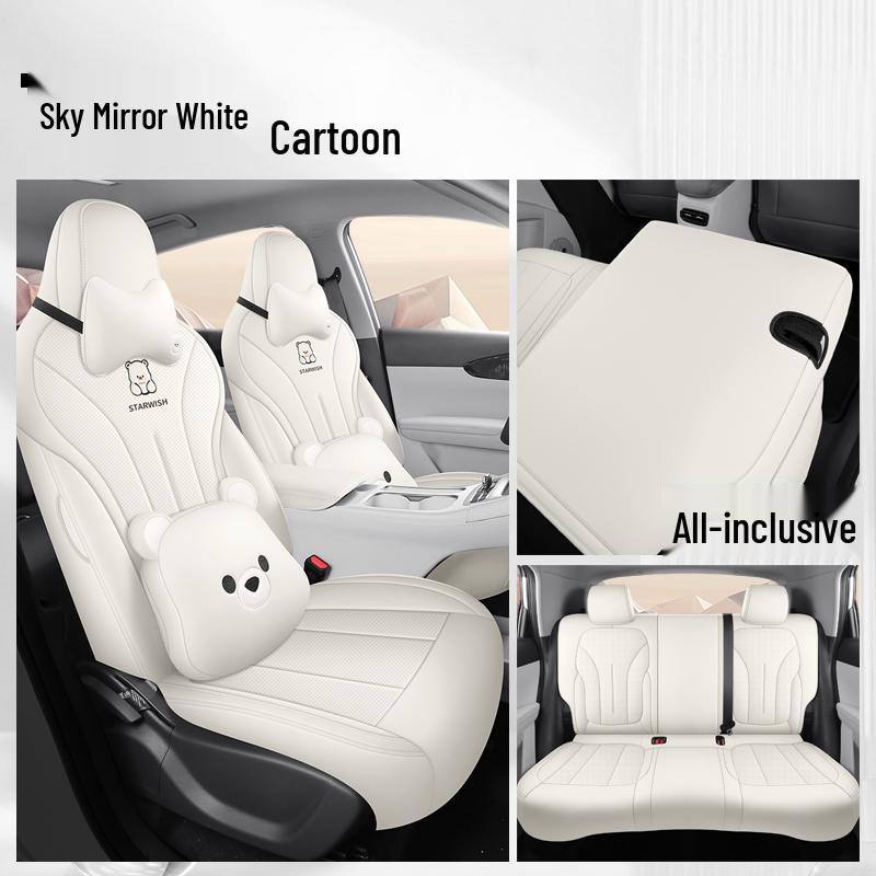 Star Wish Universal All-Season Full Coverage Car Seat Cushion Cover