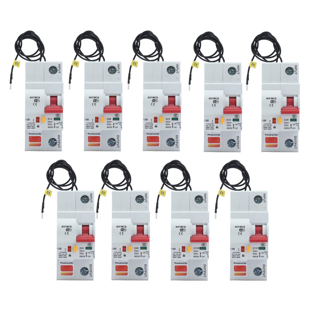 Buy WiFi Smart Circuit Breaker 1P Bluetooth Circuits Breakers Remote