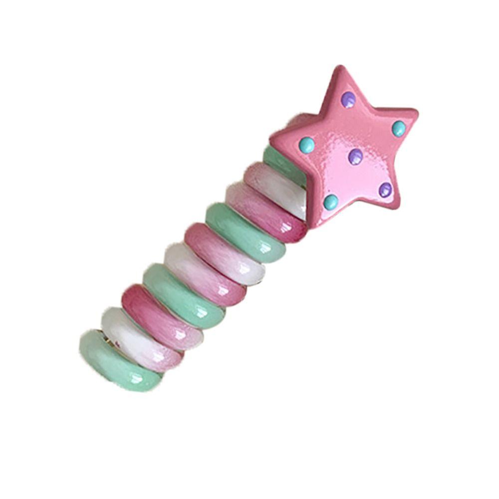 Spirálová gumička do vlasů spirálová gumička gumička do culíku módní gumička do vlasů