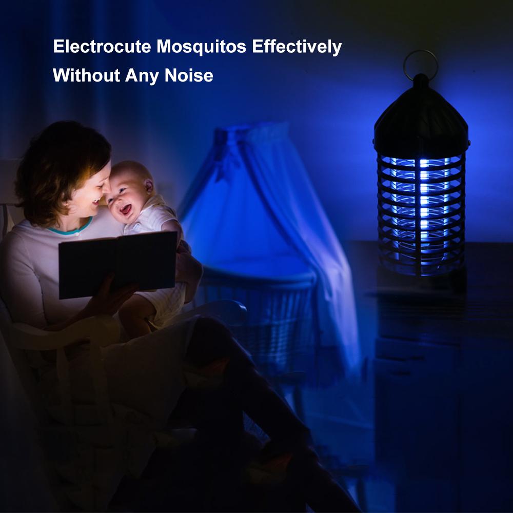 Elektronisk Mosquito Killer Lampe Hjemmebruk UV-lys Fotokatalysator Fly Bug Dispeller Insektdreper