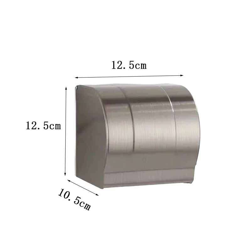 1pcs Kitchen Tissue Holders Creative Toilet Tissue Box Toilet Tissue Box 304 Stainless Steel Tissue Holder Bathroom Accessories