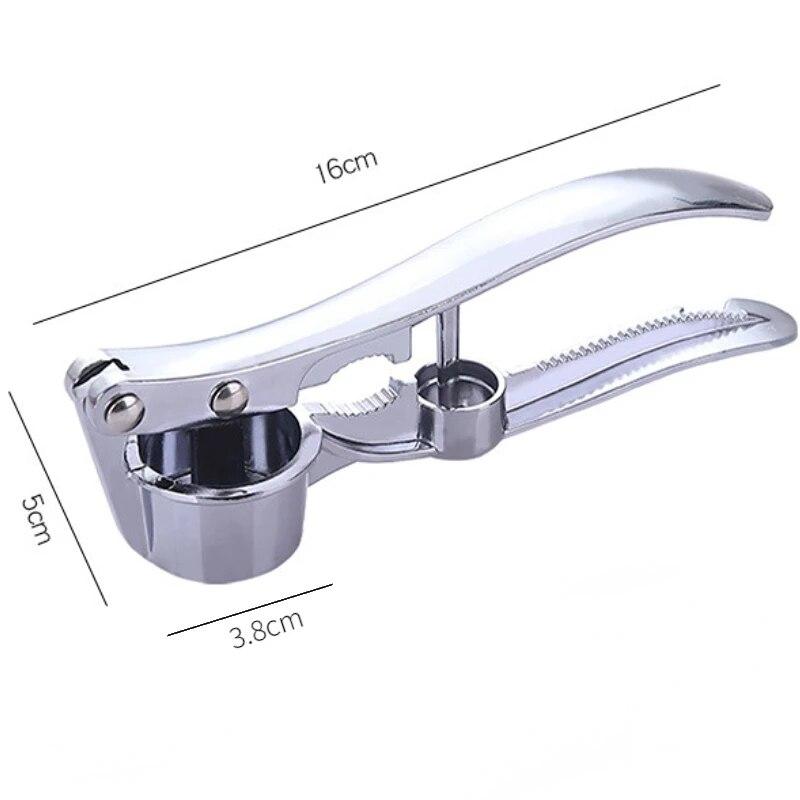 Garlic Masher Crusher Stainless Steel Manual Garlic Mincer Chopping Ginger Multifunctional  Grinder Tool Kitchen Accessories