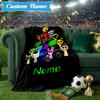 Custom Name Sprun-ki Tree Characters Blanket Lightweight Ideal Bedding Blanket Perfect for Travel, Camping, Living Rooms, Sofas, Christmas Gift