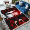 1pc Dark Man Portrait Printed Chair Rug for Home Office Use, Living Room Kitchen Game Room Area Carpet