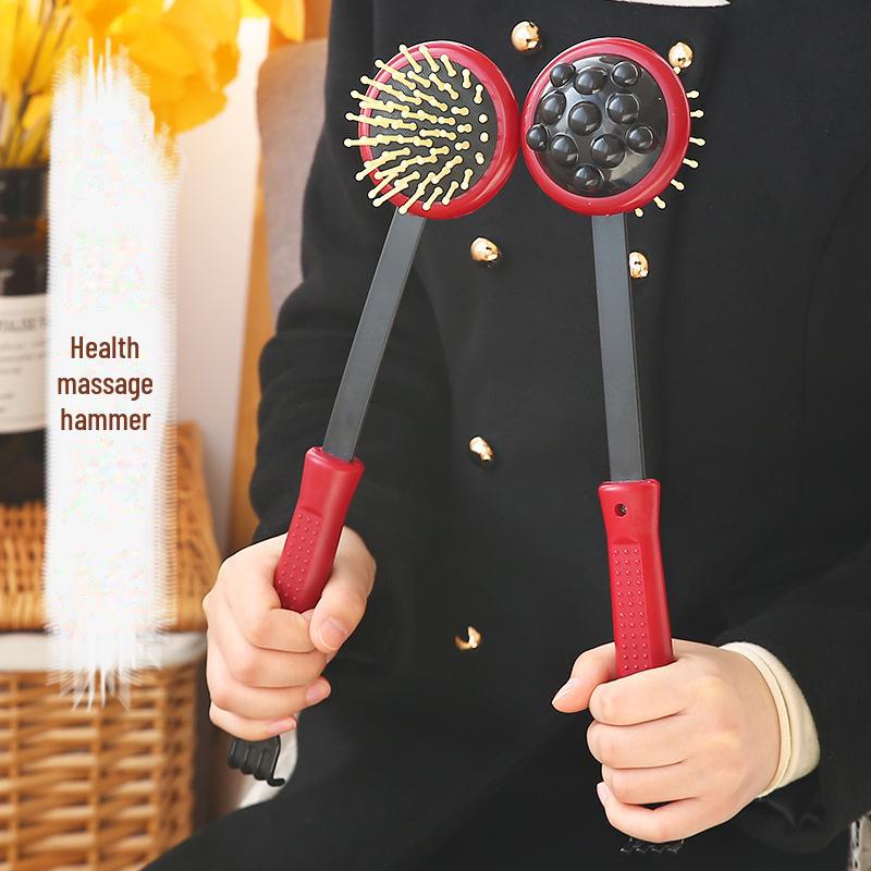 Massage and Fitness Hammer: Tapping, Scratching, Slapping, Leg Therapy Stick