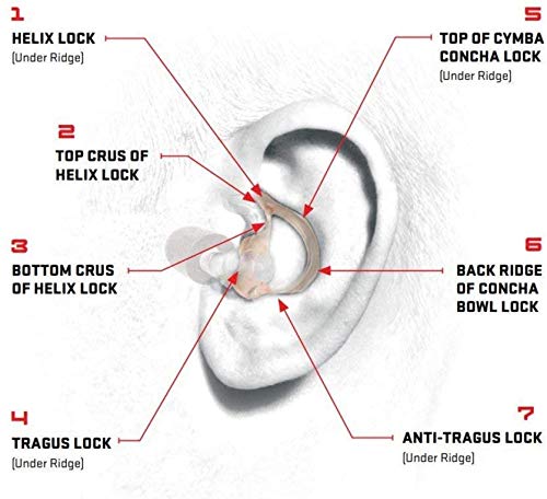 Surefire EP10 VOLLBLOCK OHRENSTÖPSEL MEDIUM SCHWARZ