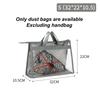 1Pcs Home Wardrobe Leather Bags Dust Bag Multifunctional Transparent Moisture-Proof Bag Breathable Hanging Protective Bag