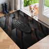 Soft Floor Carpet AC Milan Pattern Area Rug Decorative Mat For Home Room Decoration