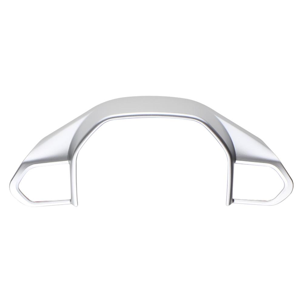 ABS Car Steering Wheel Button Panel Sticker Decorative Frame Cover Trim for Peugeot 3008 GT 4008 5008 Interior Accessories