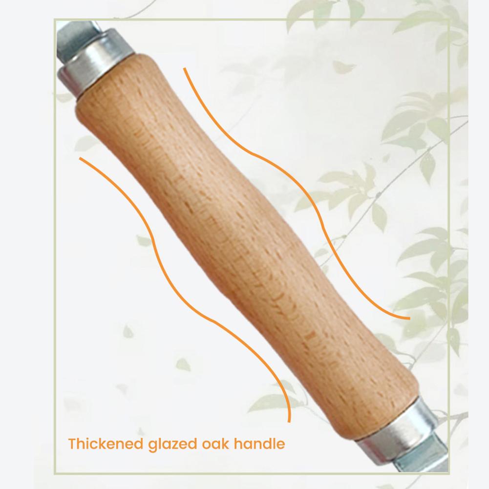 Screen Tool Screen Tool Roller Solid Wood Ergonomic Handle Double Carbon Steel